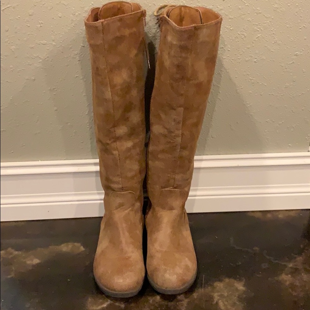 Bamboo brown boots